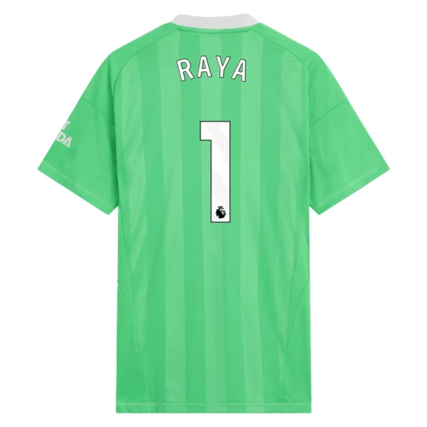 Brankářské Fotbalové Dresy Arsenal Raya 1 2025-26 Zelená Brankářské Fotbalové Dresy Arsenal Raya 1 2025-26 Zelená