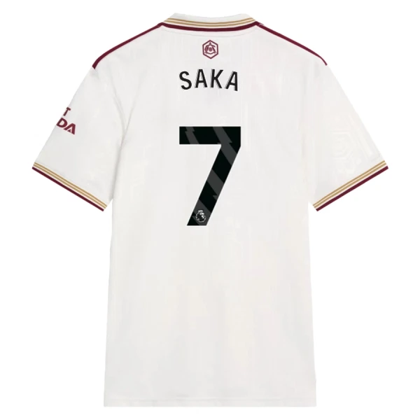 Fotbalové Dresy Arsenal Bukayo Saka 7 Alternativní 2025-26 Fotbalové Dresy Arsenal Bukayo Saka 7 Alternativní 2025-26