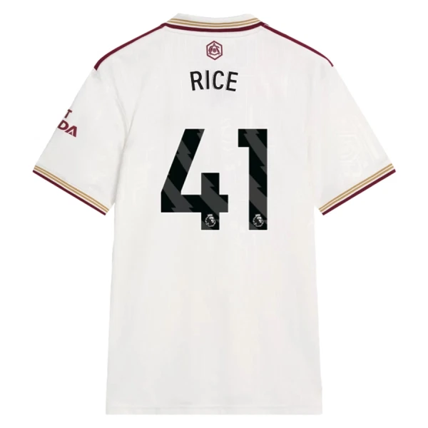 Fotbalové Dresy Arsenal Declan Rice 41 Alternativní 2025-26 Fotbalové Dresy Arsenal Declan Rice 41 Alternativní 2025-26