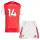Fotbalové Dresy Arsenal Gyokeres 14 Dětské Domácí 2025-26 Fotbalové Dresy Arsenal Gyokeres 14 Dětské Domácí 2025-26