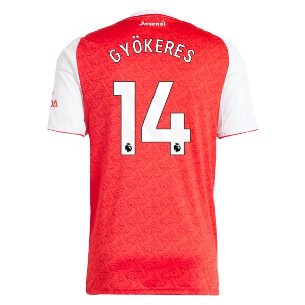 Fotbalové Dresy Arsenal Gyokeres 14 Domácí 2025-26 Fotbalové Dresy Arsenal Gyokeres 14 Domácí 2025-26