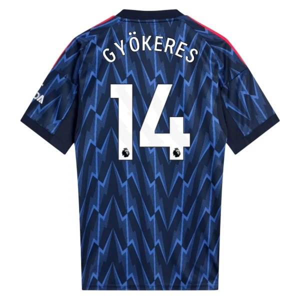 Fotbalové Dresy Arsenal Gyokeres 14 Venkovní 2025-26 Fotbalové Dresy Arsenal Gyokeres 14 Venkovní 2025-26