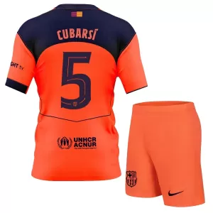 Fotbalové Dresy FC Barcelona Cubarsi 5 Dětské Alternativní 2025-26 Fotbalové Dresy FC Barcelona Cubarsi 5 Dětské Alternativní 2025-26