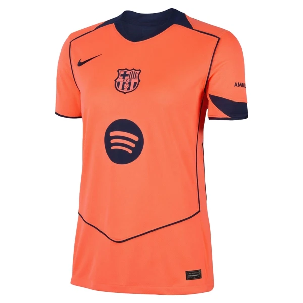Fotbalové Dresy FC Barcelona Dámské Alternativní 2025-26 Fotbalové Dresy FC Barcelona Dámské Alternativní 2025-26