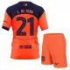 Fotbalové Dresy FC Barcelona Frenkie de Jong 21 Dětské Alternativní 2025-26 Fotbalové Dresy FC Barcelona Frenkie de Jong 21 Dětské Alternativní 2025-26