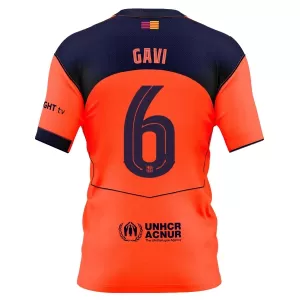 Fotbalové Dresy FC Barcelona Gavi 6 Alternativní 2025-26 Fotbalové Dresy FC Barcelona Gavi 6 Alternativní 2025-26