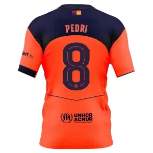Fotbalové Dresy FC Barcelona Pedri 8 Alternativní 2025-26 Fotbalové Dresy FC Barcelona Pedri 8 Alternativní 2025-26