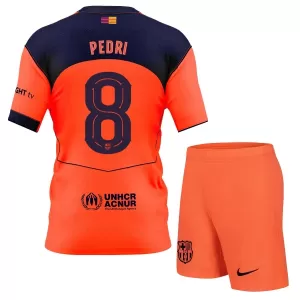 Fotbalové Dresy FC Barcelona Pedri 8 Dětské Alternativní 2025-26 Fotbalové Dresy FC Barcelona Pedri 8 Dětské Alternativní 2025-26