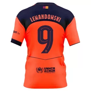 Fotbalové Dresy FC Barcelona Robert Lewandowski 9 Alternativní 2025-26 Fotbalové Dresy FC Barcelona Robert Lewandowski 9 Alternativní 2025-26