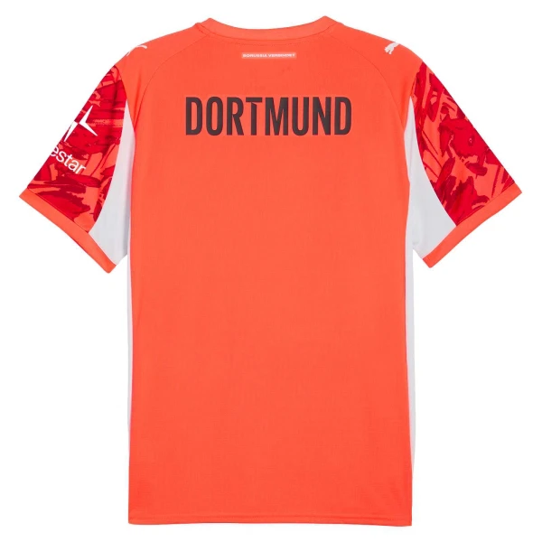 Brankářské Fotbalové Dresy Borussia Dortmund 2025-26 Červená