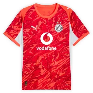 Brankářské Fotbalové Dresy Borussia Dortmund Kobel 1 2025-26 Červená