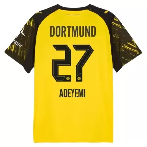 Fotbalové Dresy Borussia Dortmund Adeyemi 27 Domácí 2025-26 Fotbalové Dresy Borussia Dortmund Adeyemi 27 Domácí 2025-26
