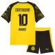 Fotbalové Dresy Borussia Dortmund Brandt 10 Dětské Domácí 2025-26 Fotbalové Dresy Borussia Dortmund Brandt 10 Dětské Domácí 2025-26