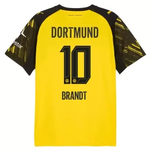 Fotbalové Dresy Borussia Dortmund Brandt 10 Domácí 2025-26 Fotbalové Dresy Borussia Dortmund Brandt 10 Domácí 2025-26