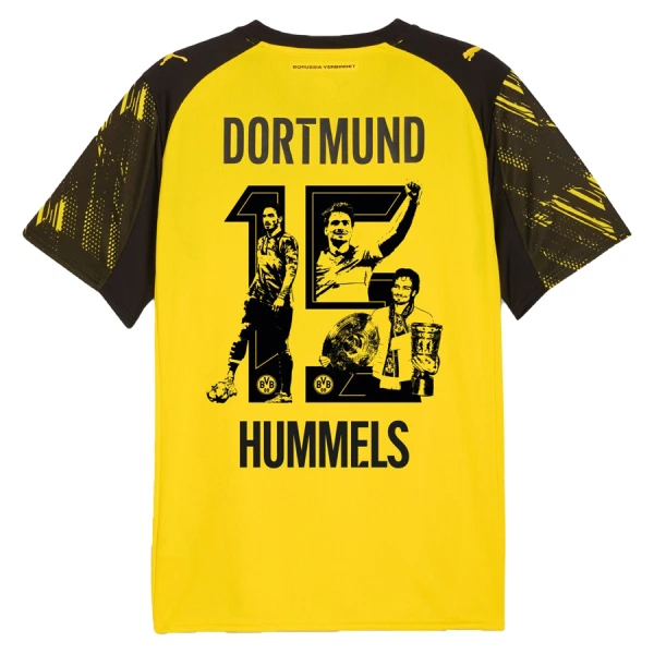 Fotbalové Dresy Borussia Dortmund Hummels 15 Domácí 2025-26 - Speciální Fotbalové Dresy Borussia Dortmund Hummels 15 Domácí 2025-26 - Speciální