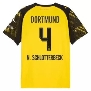 Fotbalové Dresy Borussia Dortmund N. Schlotterbeck 4 Domácí 2025-26 Fotbalové Dresy Borussia Dortmund N. Schlotterbeck 4 Domácí 2025-26