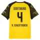 Fotbalové Dresy Borussia Dortmund N. Schlotterbeck 4 Domácí 2025-26 Fotbalové Dresy Borussia Dortmund N. Schlotterbeck 4 Domácí 2025-26