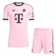 Brankářské Fotbalové Dresy FC Bayern Mnichov Dětské 2025-26 Růžová Brankářské Fotbalové Dresy FC Bayern Mnichov Dětské 2025-26 Růžová