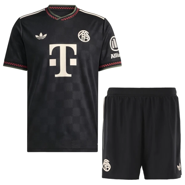 Fotbalové Dresy FC Bayern Mnichov Dětské Alternativní 2025-26 Fotbalové Dresy FC Bayern Mnichov Dětské Alternativní 2025-26