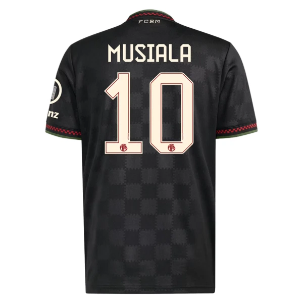 Fotbalové Dresy FC Bayern Mnichov Jamal Musiala 10 Alternativní 2025-26 Fotbalové Dresy FC Bayern Mnichov Jamal Musiala 10 Alternativní 2025-26