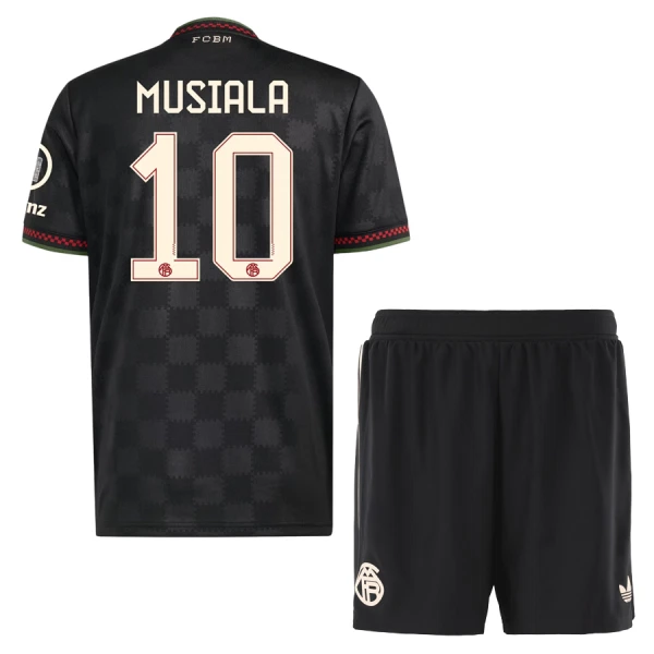 Fotbalové Dresy FC Bayern Mnichov Jamal Musiala 10 Dětské Alternativní 2025-26 Fotbalové Dresy FC Bayern Mnichov Jamal Musiala 10 Dětské Alternativní 2025-26