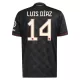 Fotbalové Dresy FC Bayern Mnichov Luis Díaz 14 Alternativní 2025-26 Fotbalové Dresy FC Bayern Mnichov Luis Díaz 14 Alternativní 2025-26