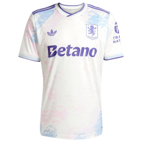 Fotbalové Dresy Aston Villa Alternativní 2025-26 Fotbalové Dresy Aston Villa Alternativní 2025-26