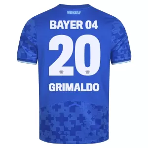 Fotbalové Dresy Bayer 04 Leverkusen Alejandro Grimaldo 20 Alternativní 2025-26 Fotbalové Dresy Bayer 04 Leverkusen Alejandro Grimaldo 20 Alternativní 2025-26