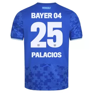 Fotbalové Dresy Bayer 04 Leverkusen Exequiel Palacios 25 Alternativní 2025-26 Fotbalové Dresy Bayer 04 Leverkusen Exequiel Palacios 25 Alternativní 2025-26