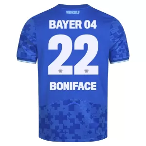 Fotbalové Dresy Bayer 04 Leverkusen Victor Boniface 22 Alternativní 2025-26 Fotbalové Dresy Bayer 04 Leverkusen Victor Boniface 22 Alternativní 2025-26