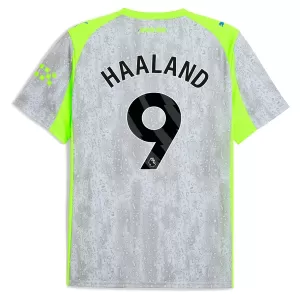 Fotbalové Dresy Manchester City Erling Haaland 9 Alternativní 2025-26 Fotbalové Dresy Manchester City Erling Haaland 9 Alternativní 2025-26