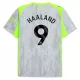 Fotbalové Dresy Manchester City Erling Haaland 9 Alternativní 2025-26 Fotbalové Dresy Manchester City Erling Haaland 9 Alternativní 2025-26