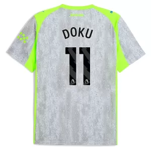 Fotbalové Dresy Manchester City Jérémy Doku 11 Alternativní 2025-26 Fotbalové Dresy Manchester City Jérémy Doku 11 Alternativní 2025-26