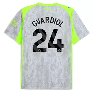Fotbalové Dresy Manchester City Josko Gvardiol 24 Alternativní 2025-26 Fotbalové Dresy Manchester City Josko Gvardiol 24 Alternativní 2025-26