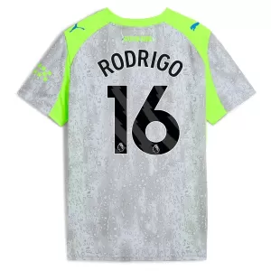 Fotbalové Dresy Manchester City Rodrigo Hernández 16 Alternativní 2025-26 Fotbalové Dresy Manchester City Rodrigo Hernández 16 Alternativní 2025-26