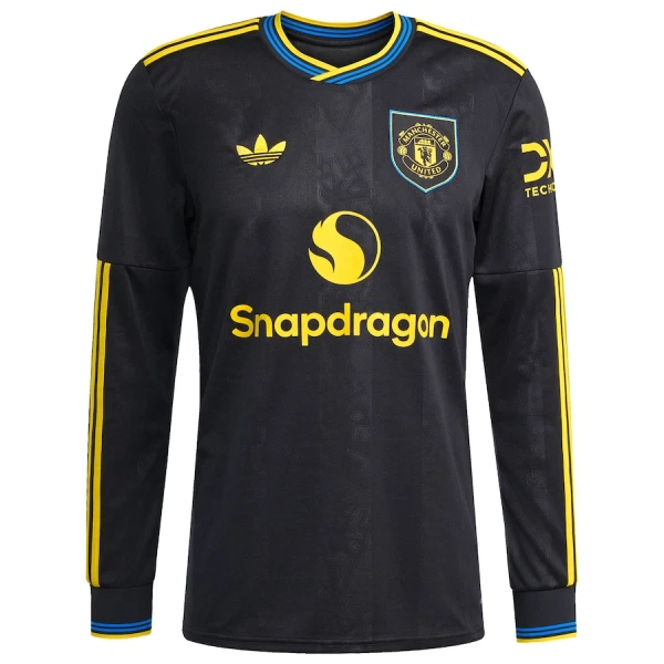 Fotbalové Dresy Manchester United Alternativní 2025-26 Dlouhý Rukáv Fotbalové Dresy Manchester United Alternativní 2025-26 Dlouhý Rukáv