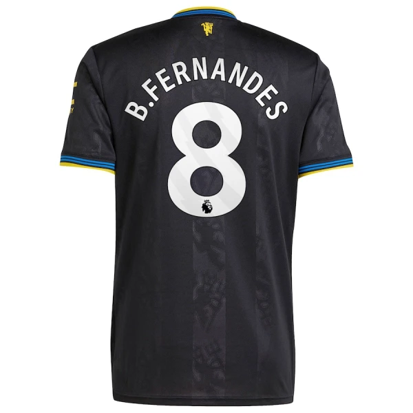 Fotbalové Dresy Manchester United Bruno Fernandes 8 Alternativní 2025-26 Fotbalové Dresy Manchester United Bruno Fernandes 8 Alternativní 2025-26