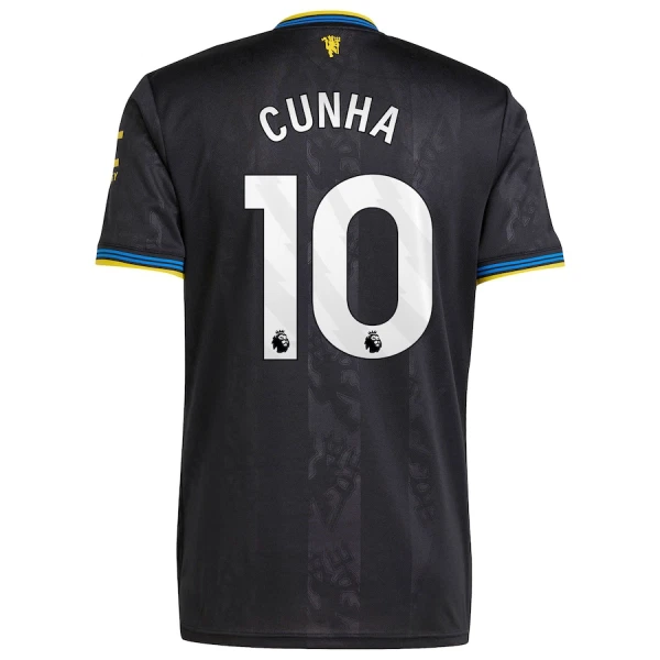Fotbalové Dresy Manchester United Cunha 10 Alternativní 2025-26 Fotbalové Dresy Manchester United Cunha 10 Alternativní 2025-26