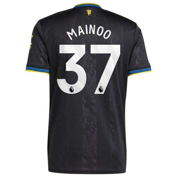 Fotbalové Dresy Manchester United Mainoo 37 Alternativní 2025-26 Fotbalové Dresy Manchester United Mainoo 37 Alternativní 2025-26