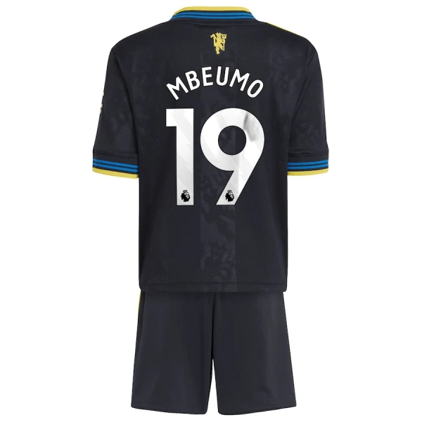 Fotbalové Dresy Manchester United Mbeumo 19 Dětské Alternativní 2025-26 Fotbalové Dresy Manchester United Mbeumo 19 Dětské Alternativní 2025-26