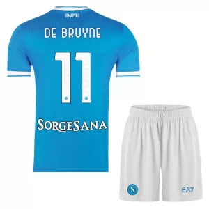 Fotbalové Dresy Napoli Kevin De Bruyne 11 Dětské Domácí 2025-26 Fotbalové Dresy Napoli Kevin De Bruyne 11 Dětské Domácí 2025-26