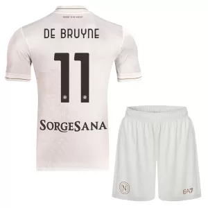 Fotbalové Dresy Napoli Kevin De Bruyne 11 Dětské Venkovní 2025-26 Fotbalové Dresy Napoli Kevin De Bruyne 11 Dětské Venkovní 2025-26