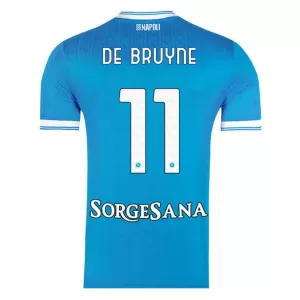Fotbalové Dresy Napoli Kevin De Bruyne 11 Domácí 2025-26 Fotbalové Dresy Napoli Kevin De Bruyne 11 Domácí 2025-26