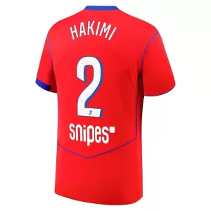 Fotbalové Dresy Paris Saint-Germain Achraf Hakimi 2 Alternativní 2025-26 Fotbalové Dresy Paris Saint-Germain Achraf Hakimi 2 Alternativní 2025-26