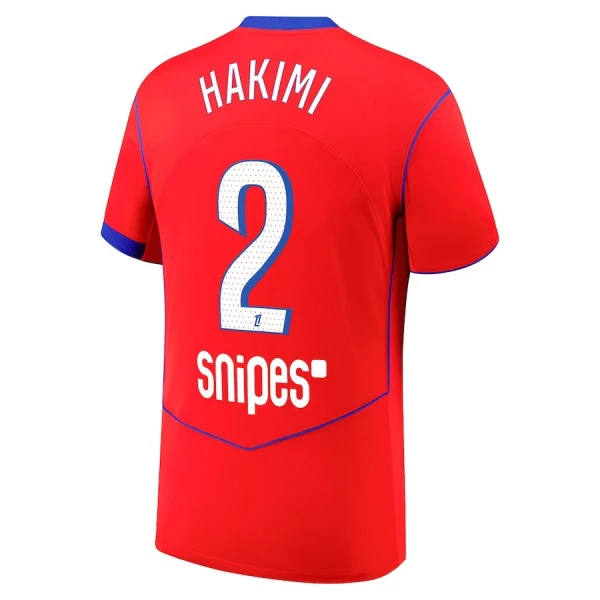 Fotbalové Dresy Paris Saint-Germain Achraf Hakimi 2 Alternativní 2025-26 Fotbalové Dresy Paris Saint-Germain Achraf Hakimi 2 Alternativní 2025-26