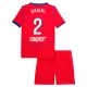 Fotbalové Dresy Paris Saint-Germain Achraf Hakimi 2 Dětské Alternativní 2025-26 Fotbalové Dresy Paris Saint-Germain Achraf Hakimi 2 Dětské Alternativní 2025-26