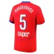 Fotbalové Dresy Paris Saint-Germain Marquinhos 5 Alternativní 2025-26 Fotbalové Dresy Paris Saint-Germain Marquinhos 5 Alternativní 2025-26