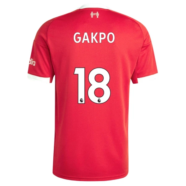 Fotbalové Dresy Liverpool FC Cody Gakpo 18 Domácí 2025-26 Fotbalové Dresy Liverpool FC Cody Gakpo 18 Domácí 2025-26
