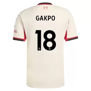 Fotbalové Dresy Liverpool FC Cody Gakpo 18 Venkovní 2025-26 Fotbalové Dresy Liverpool FC Cody Gakpo 18 Venkovní 2025-26