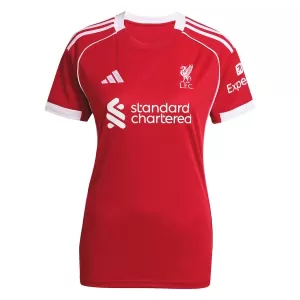 Fotbalové Dresy Liverpool FC Dámské Domácí 2025-26 Fotbalové Dresy Liverpool FC Dámské Domácí 2025-26